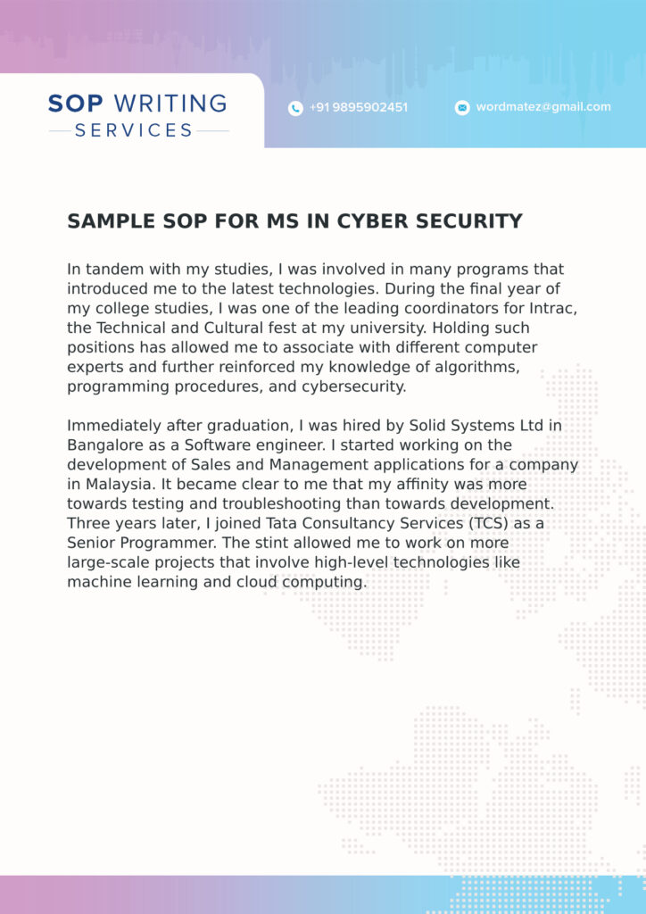 Cyber Security Sop Template