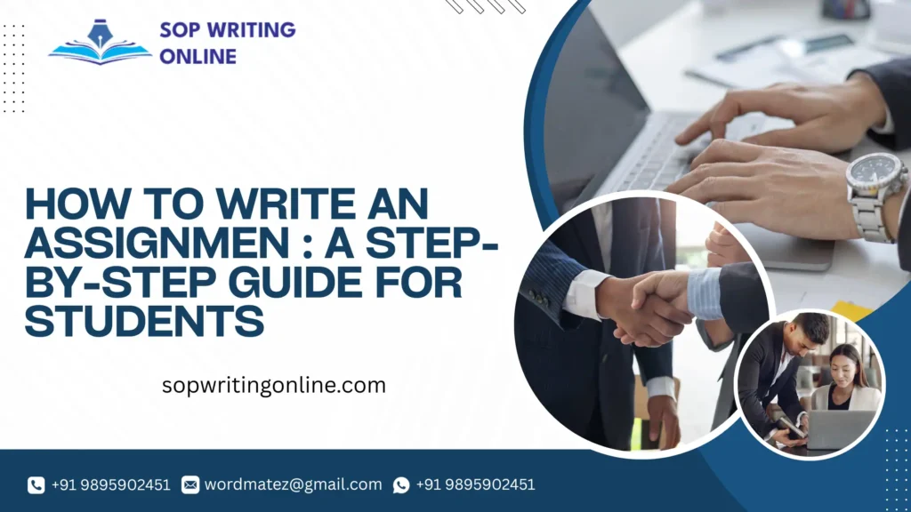 How to Write an Assignment